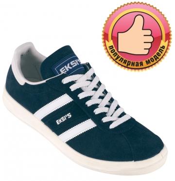 <b>EKSI'S 10 (ULM) синий</b> <br> Обувь кроссовая<br>- назначение - бег<br> - верх: натуральная замша<br>- метод крепления подошвы: литьевой<br>- размеры: 37...47<br> Подробнее >>